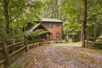 Ragland Mountain House Nestled in the forest with ample parking.